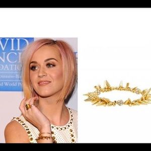 Stella & Dot Renegade Cluster Gold Bracelet